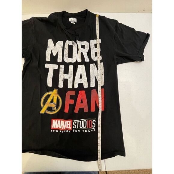 Marvel T-shirt more than a fan black large - Picture 4 of 5